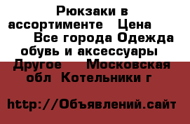 Рюкзаки в ассортименте › Цена ­ 3 500 - Все города Одежда, обувь и аксессуары » Другое   . Московская обл.,Котельники г.